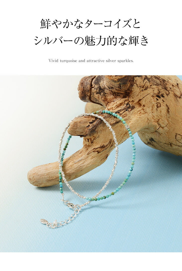 Chalisa T .. / Turquoise W Wrap Pulsera Karen Silver