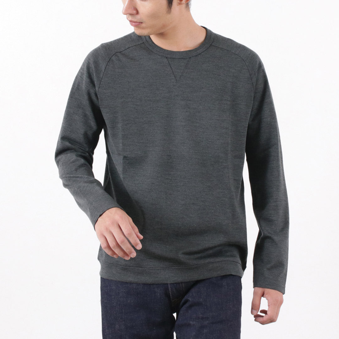 RE MADE IN TOKYO JAPAN / Crew Neck Dress Wool Knit