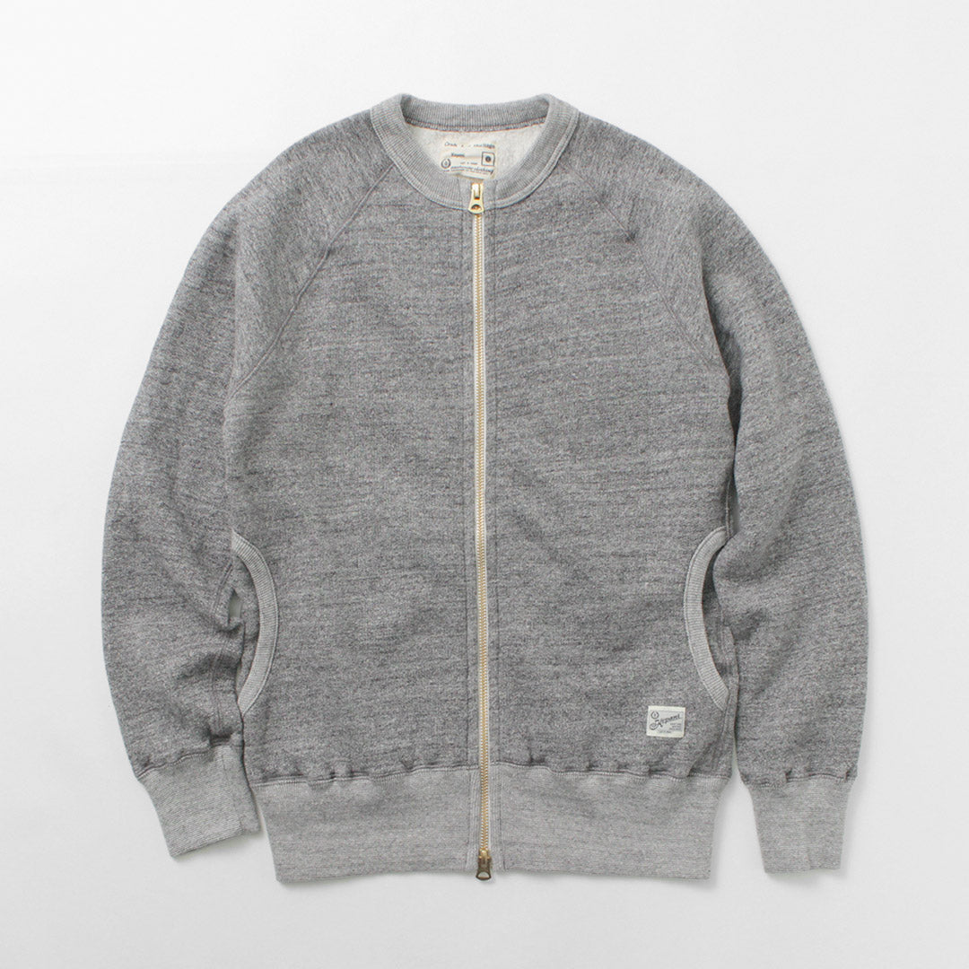 Kepani / Crew Neck Full Zip Sweet Chaqueta