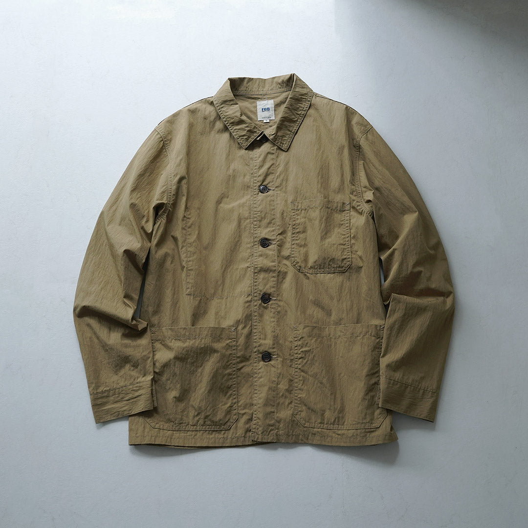 FOB FACTORY / F2394 法式衬衫外套
