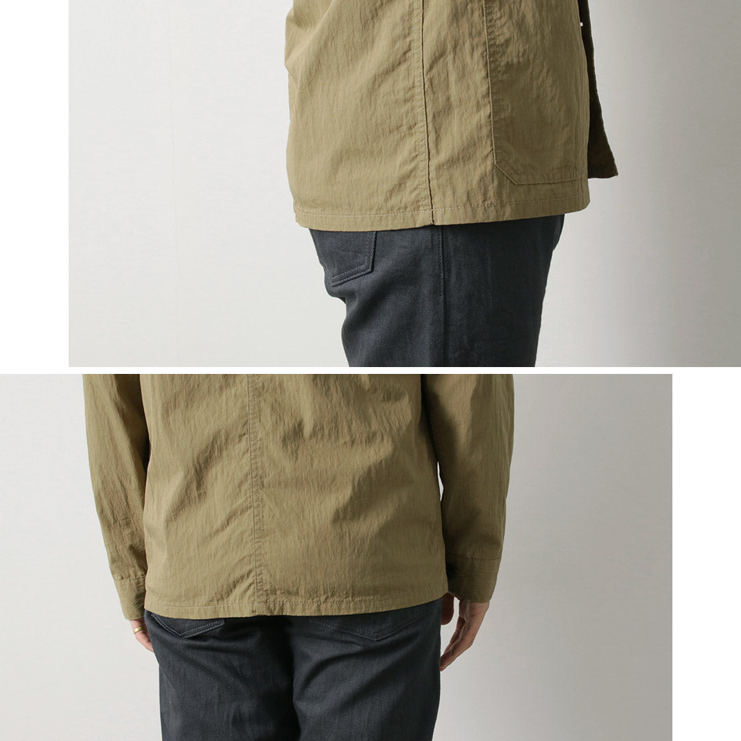 FOB FACTORY / F2394 法式衬衫外套
