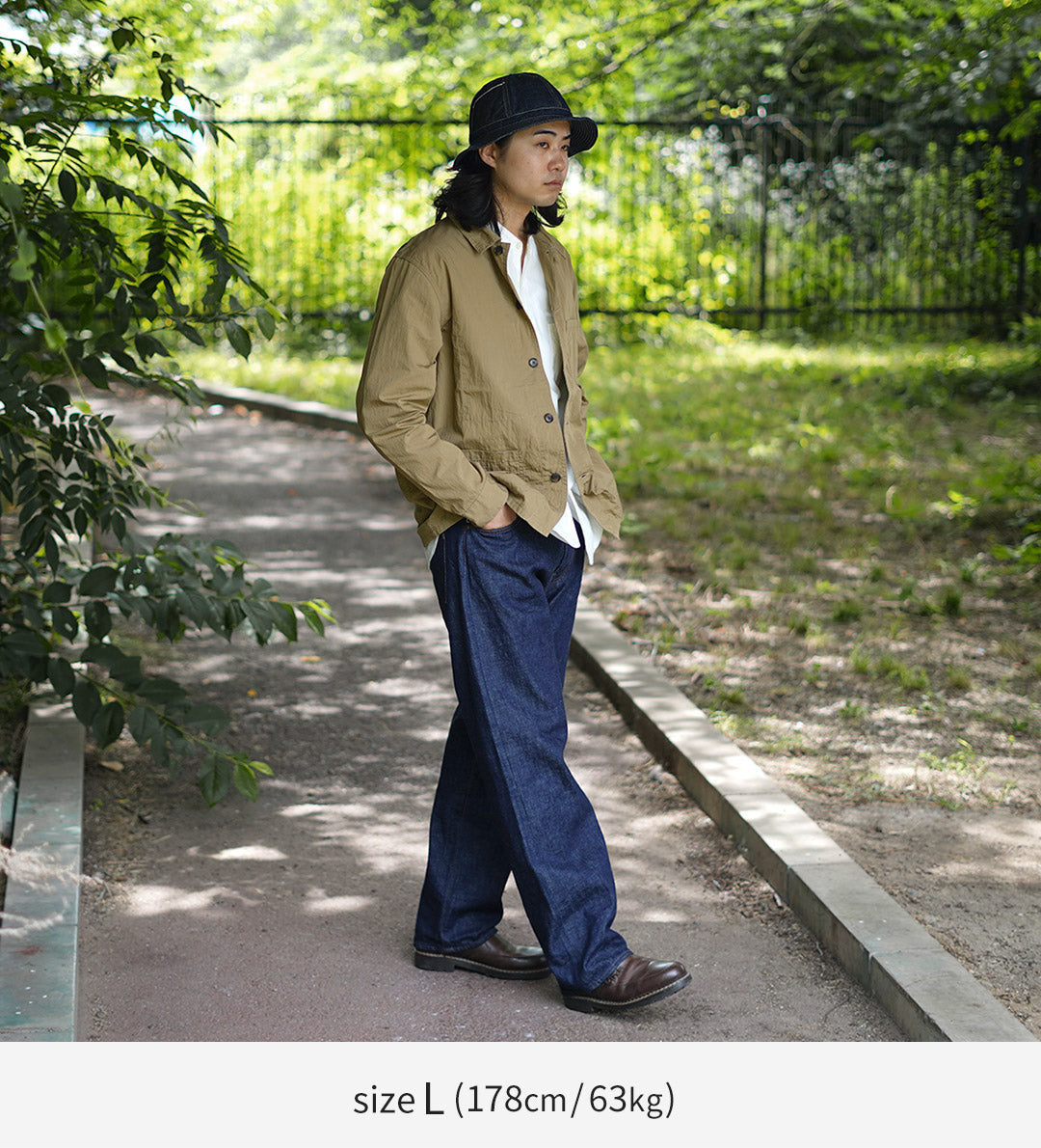 FOB FACTORY / F2394 法式衬衫外套