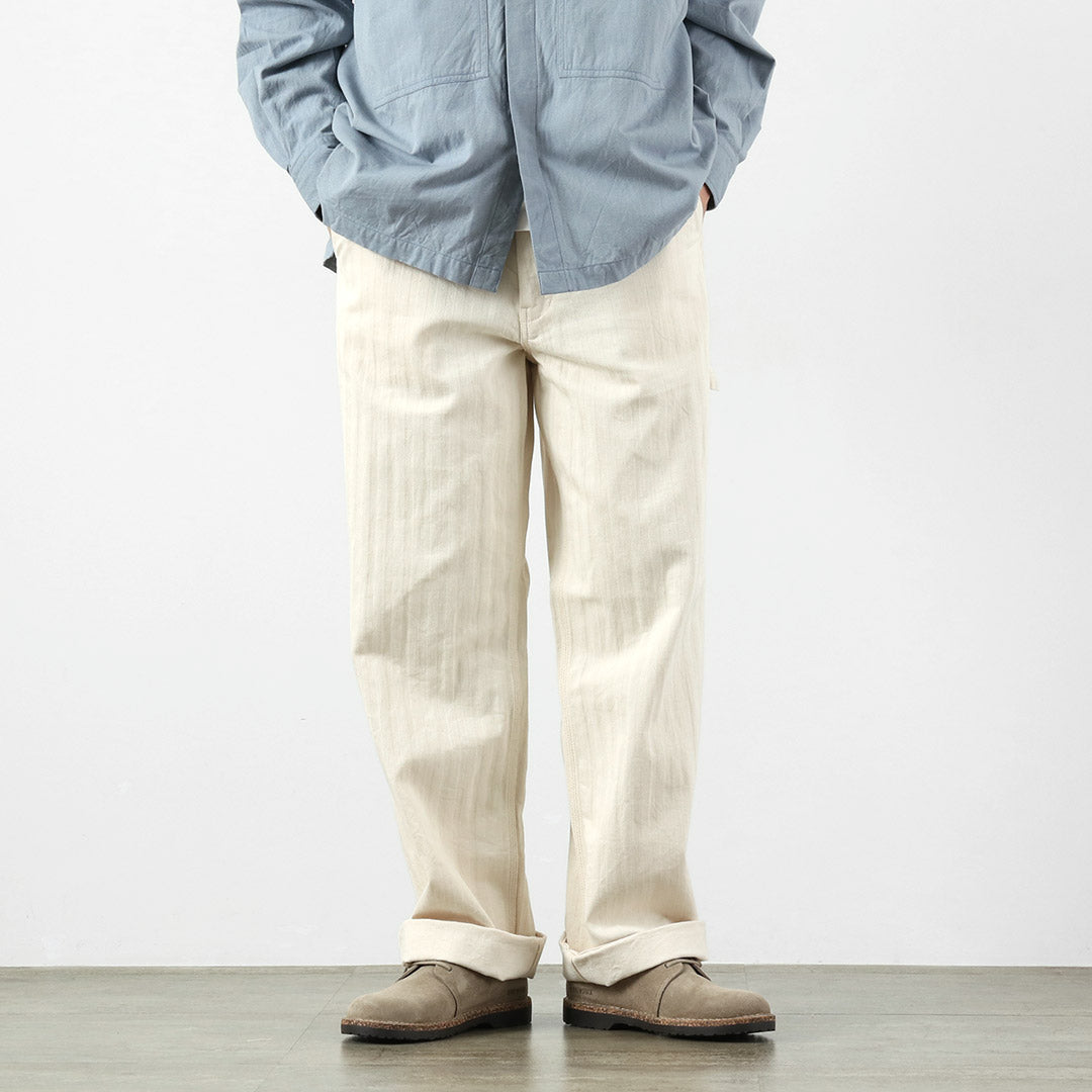 FOB FACTORY / F0485 Pantalon de peintre HBT