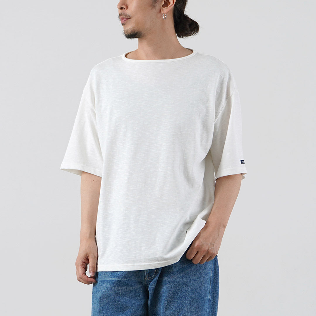 TIEASY / HDCS Light Big Boat Neck T-Shirt