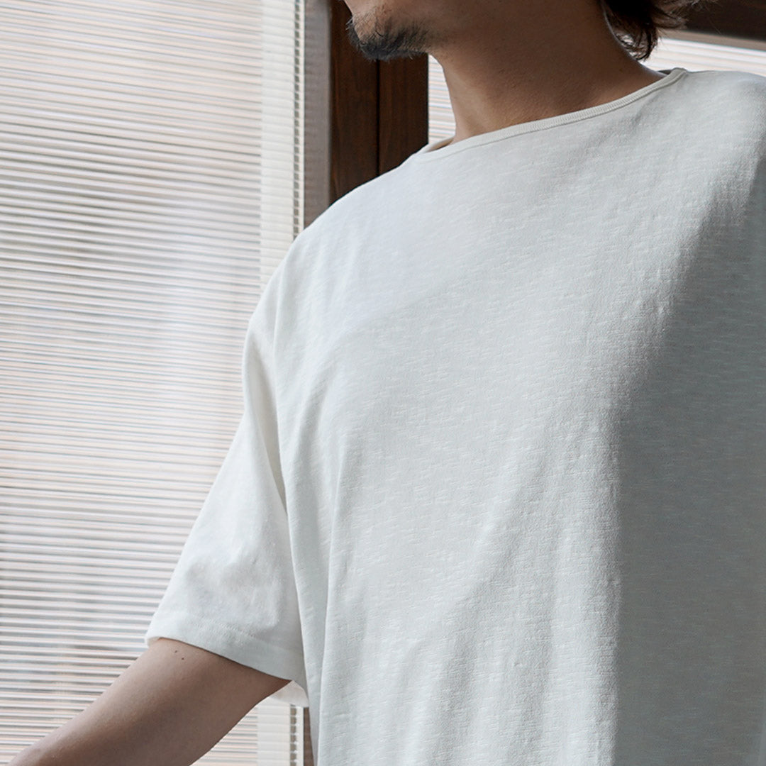 TIEASY / HDCS Light Big Boat Neck T-Shirt