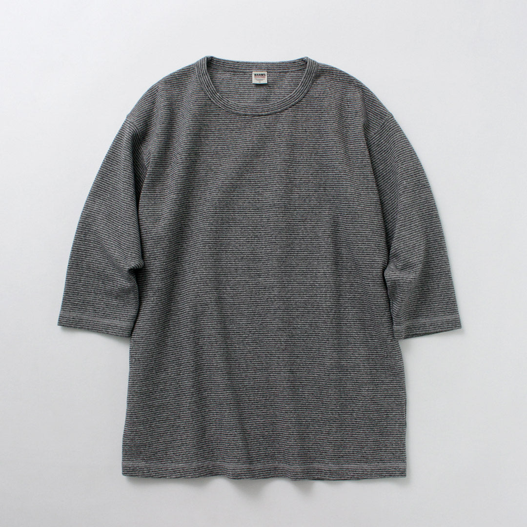 BARNS / T-shirt à manches 6,5 Heavy Spun Fraise
