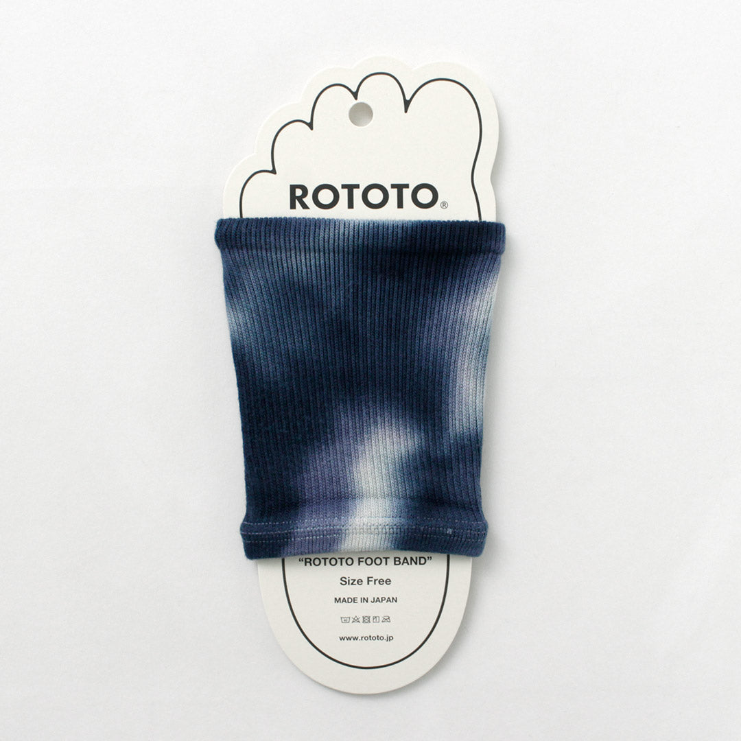 ROTOTO / R1314 Tie Dye Foot Band