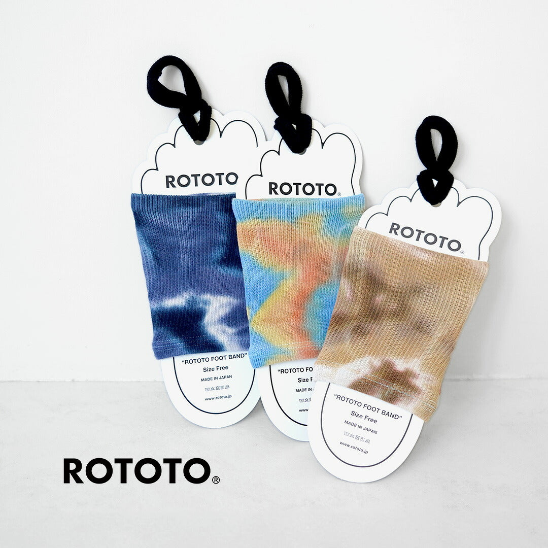 ROTOTO / Foot Band Tie-Dye
