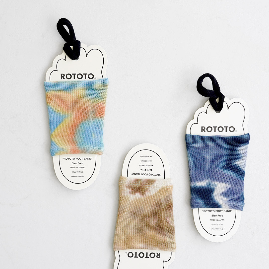 ROTOTO / Foot Band Tie-Dye
