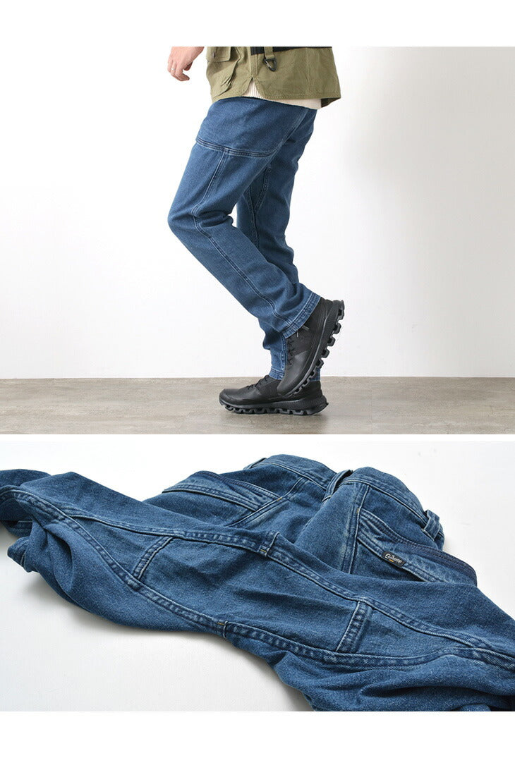 GOHEMP / Vendor Pantalones ajustados cónicos lavado usado