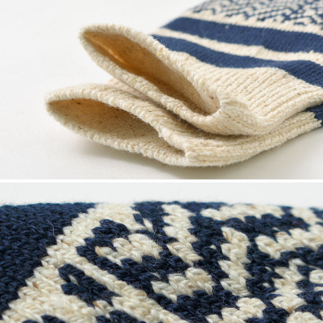 ROTOTO / Chaussettes Multi-Jacquard Crew