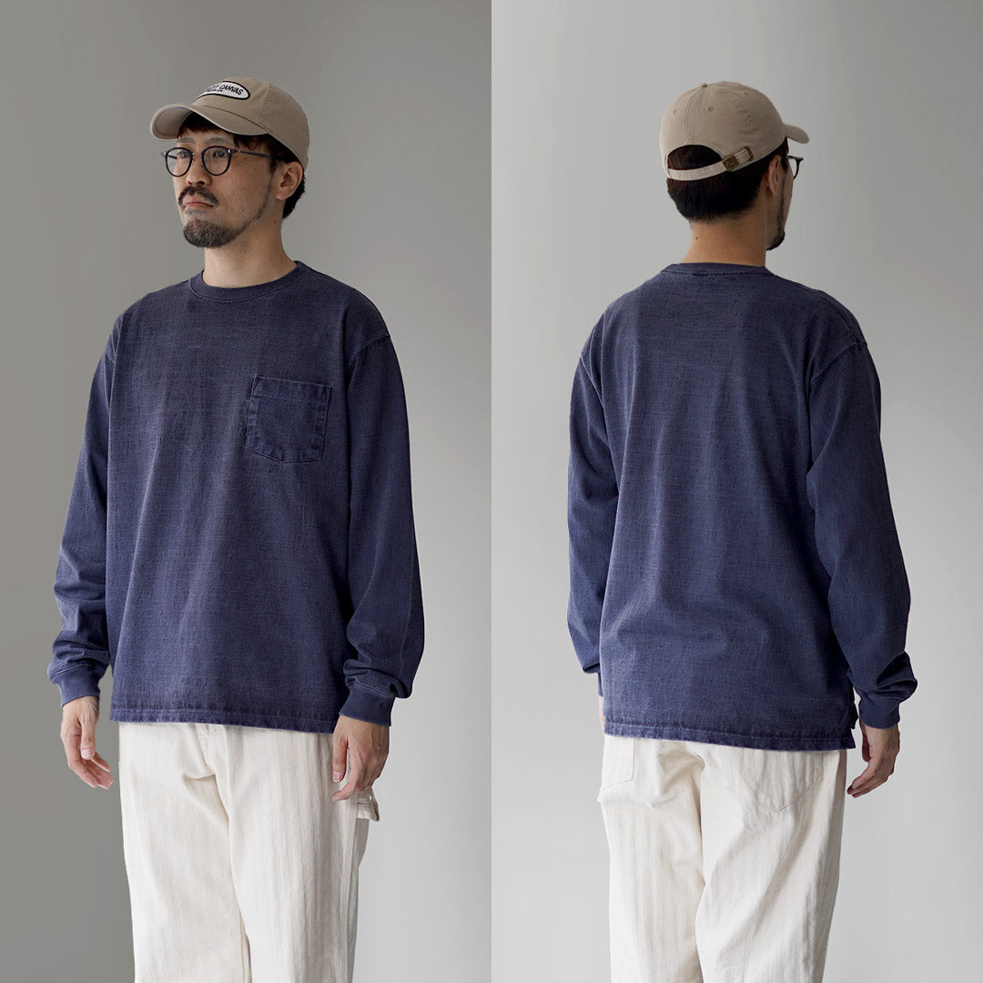 GOOD ON / 헤비 셋인 긴팔 포켓 티셔츠