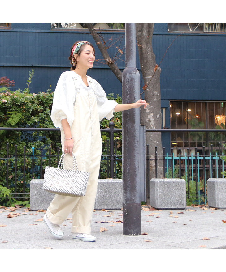 HARVESTY / Chino Cross Dye Overalls