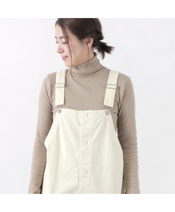 HARVESTY / Chino Cross Dye Overalls