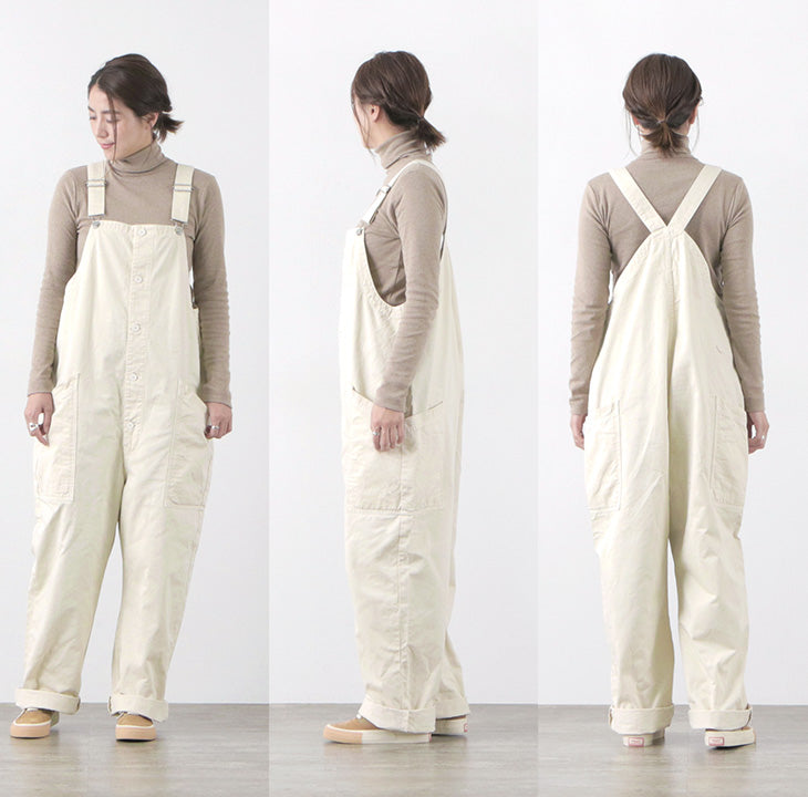 HARVESTY / Chino Cross Dye Overalls