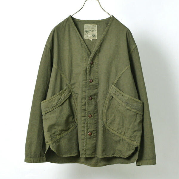 GOHEMP / Vendor Collarless Jacket