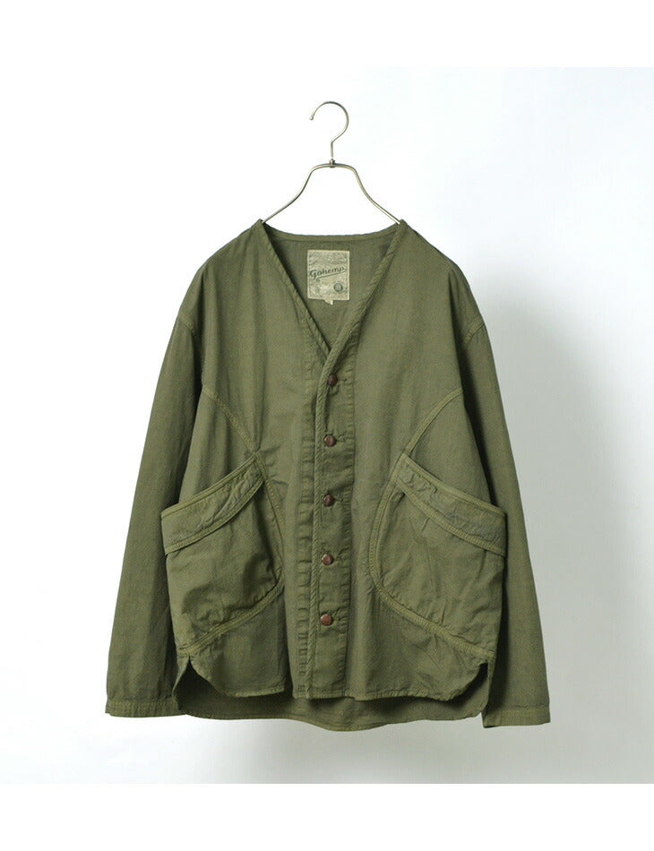 GOHEMP / Vendor Collarless Jacket