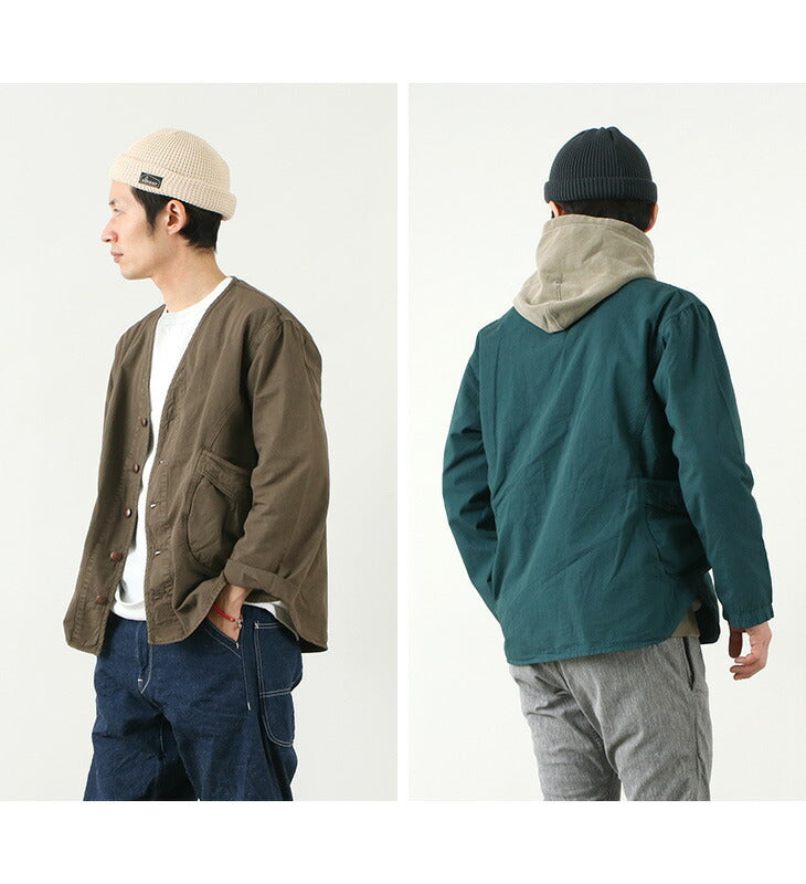 GOHEMP / Vendor Collarless Jacket