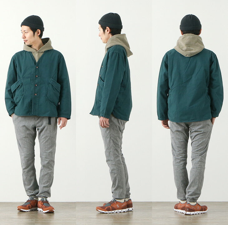 GOHEMP / Vendor Collarless Jacket