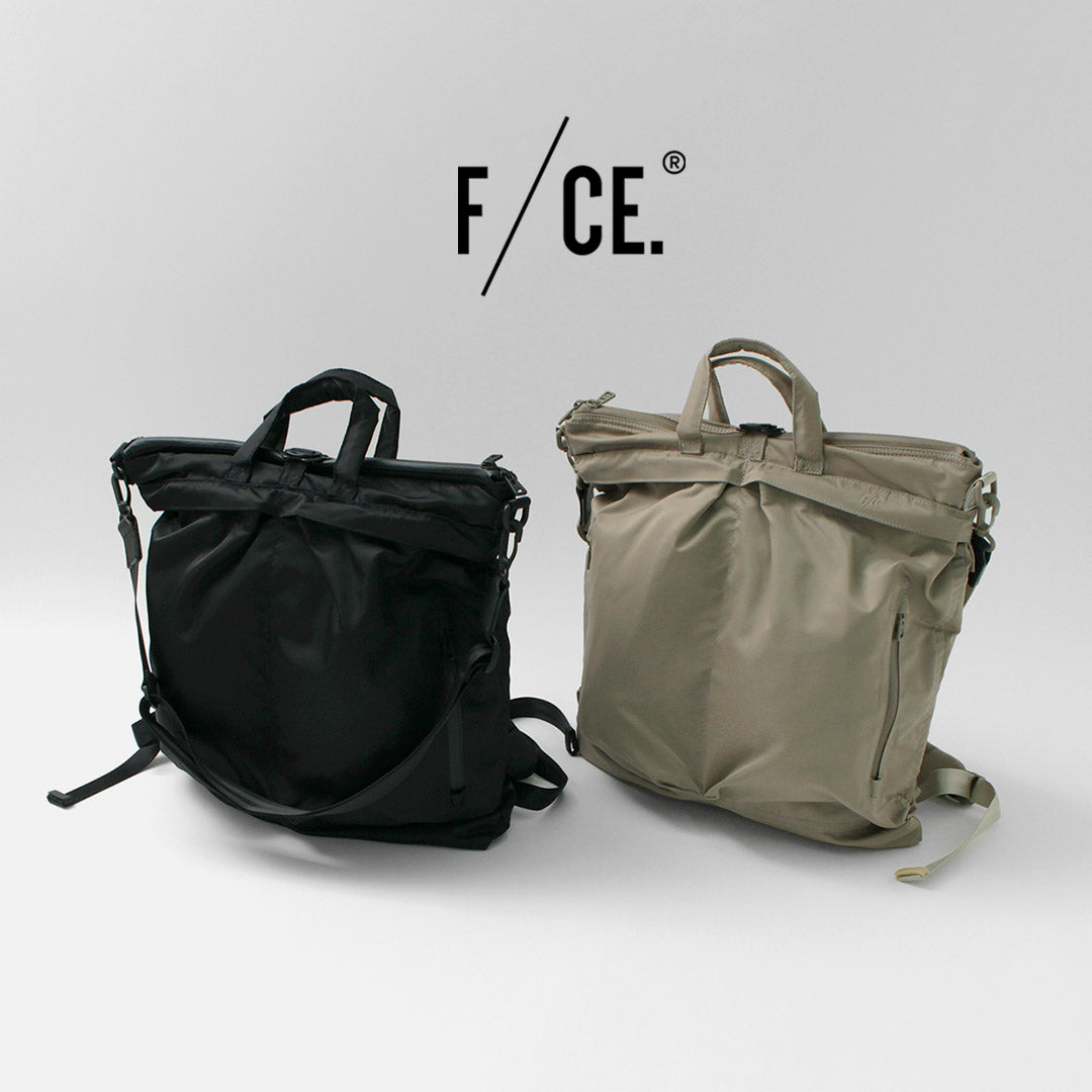 f / ce / recycle Twill 3向头盔袋