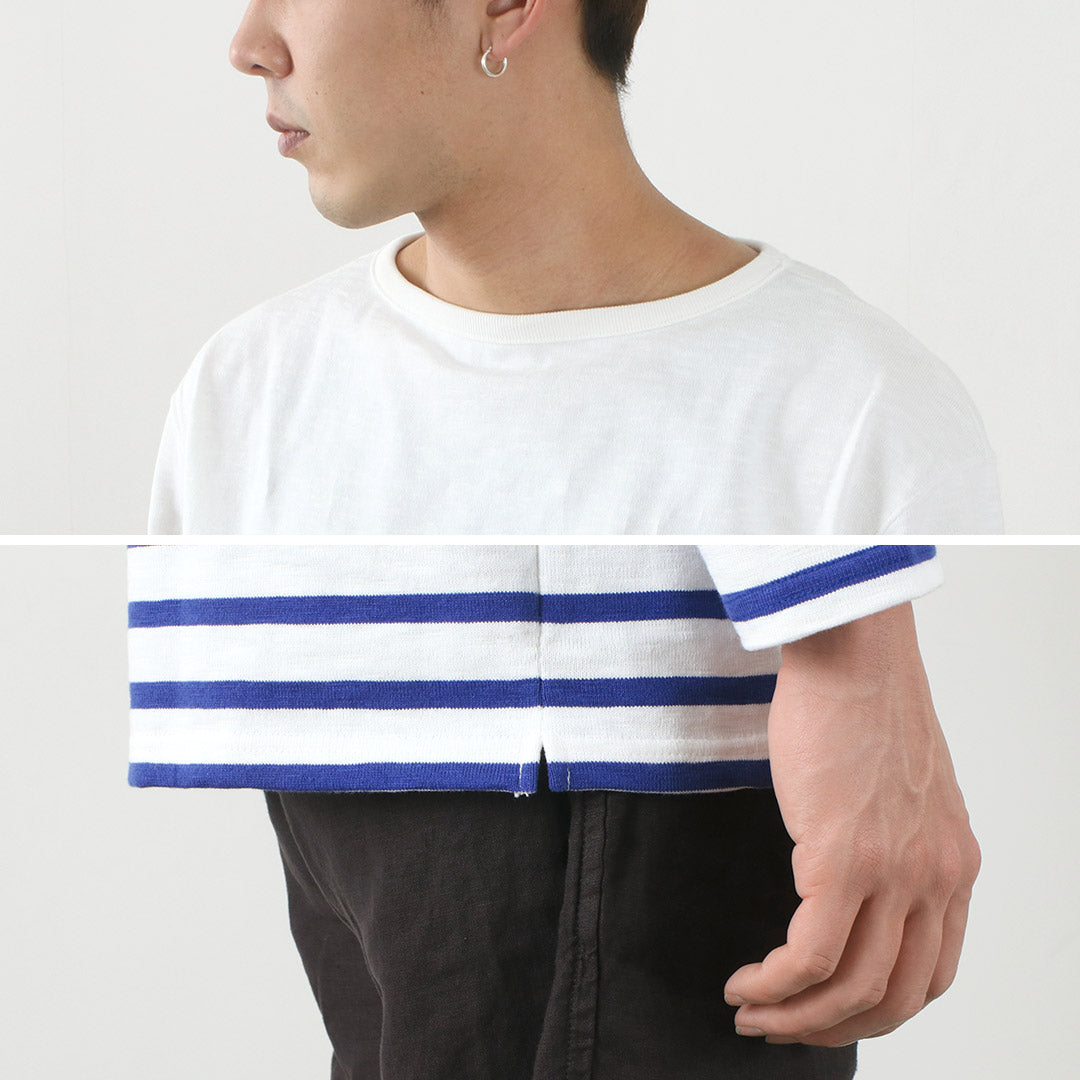 TIEASY / HDCS Chemise basque rayée Katanuki