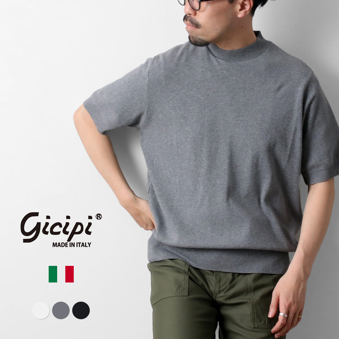 GICIPI / Calamaro Col Montant Coupe Décontractée Tricot Cousu