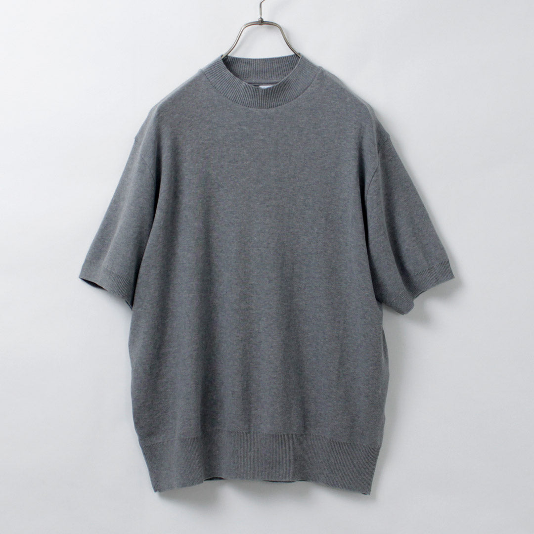 GICIPI / Calamaro Mock Neck Relaxed Fit Knit Sewn