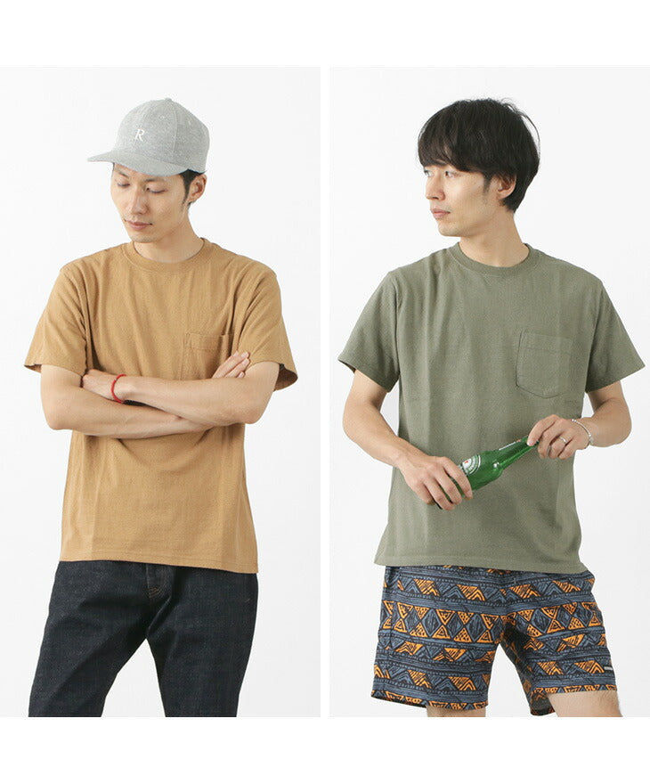GOOD ON / Organic Cotton Short Sleeve Pocket T-shirt