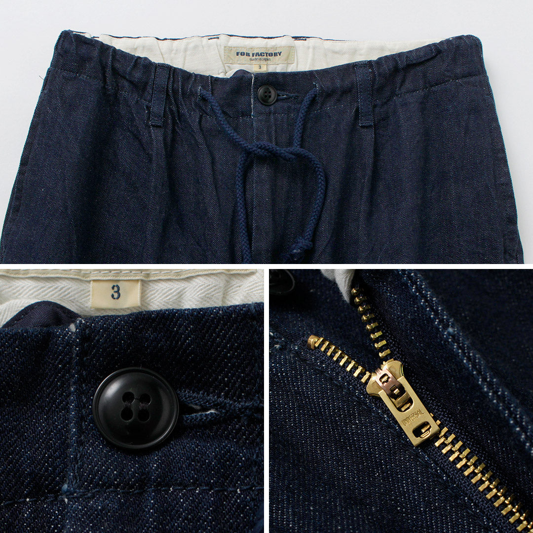 FOB FACTORY / F0508 牛仔运动裤