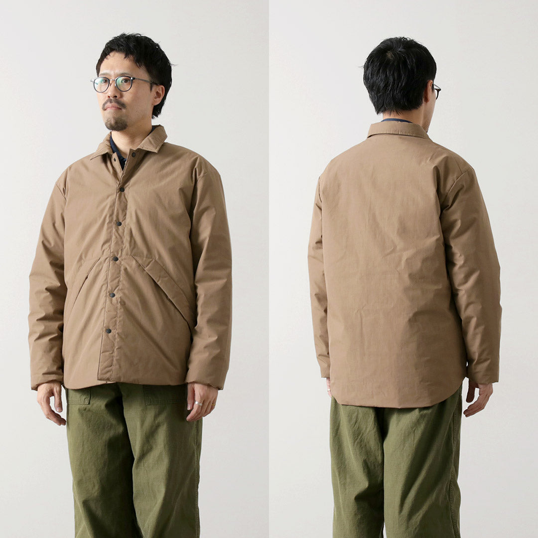 Chaqueta tipo camisa de plumón NANGA / HINOC