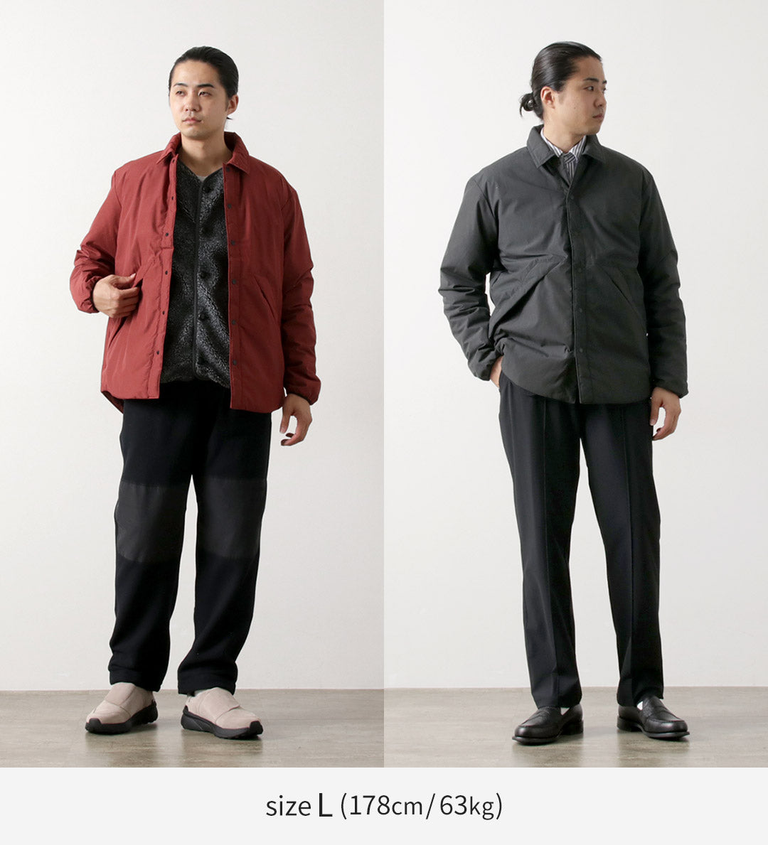 Chaqueta tipo camisa de plumón NANGA / HINOC