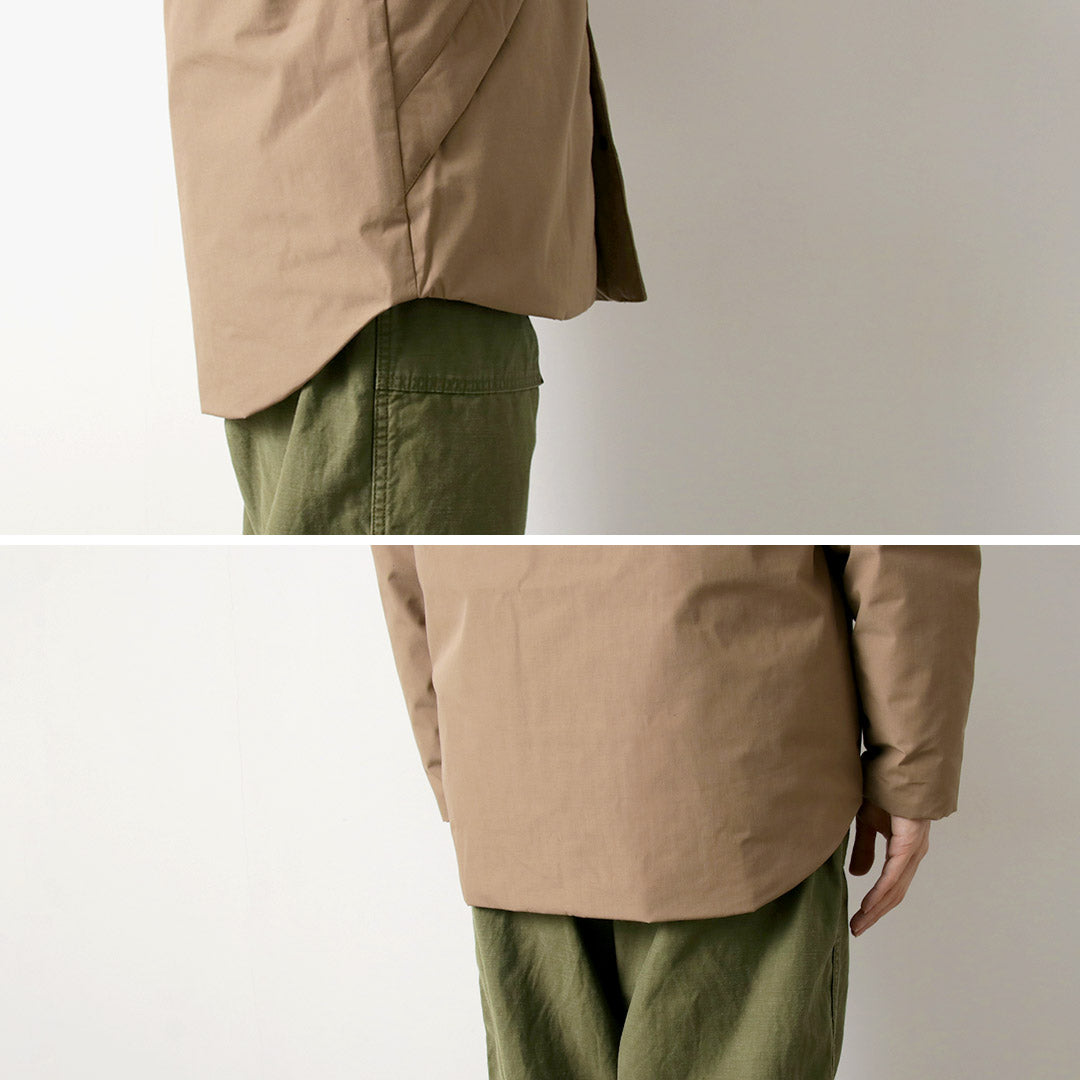 Chaqueta tipo camisa de plumón NANGA / HINOC