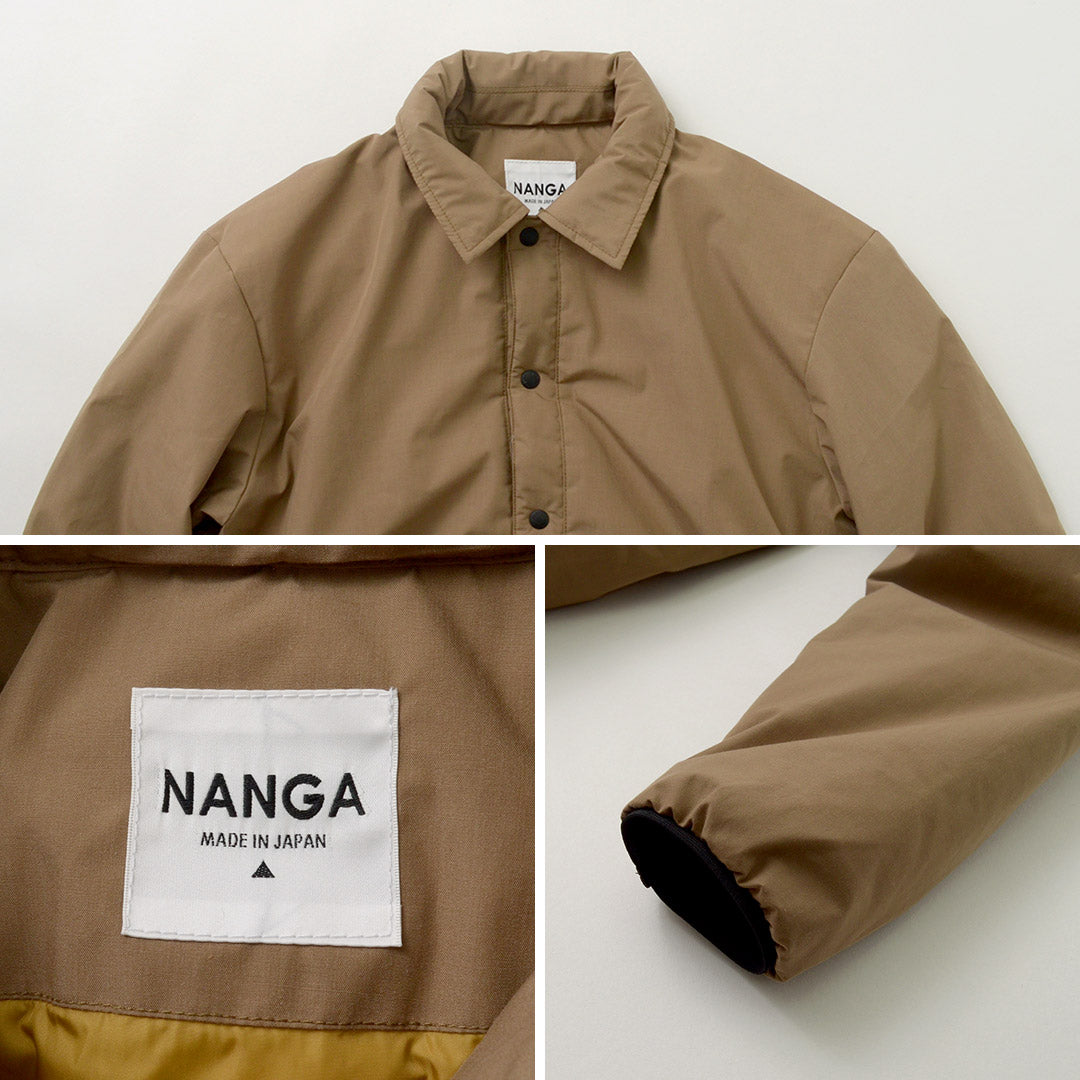 Chaqueta tipo camisa de plumón NANGA / HINOC