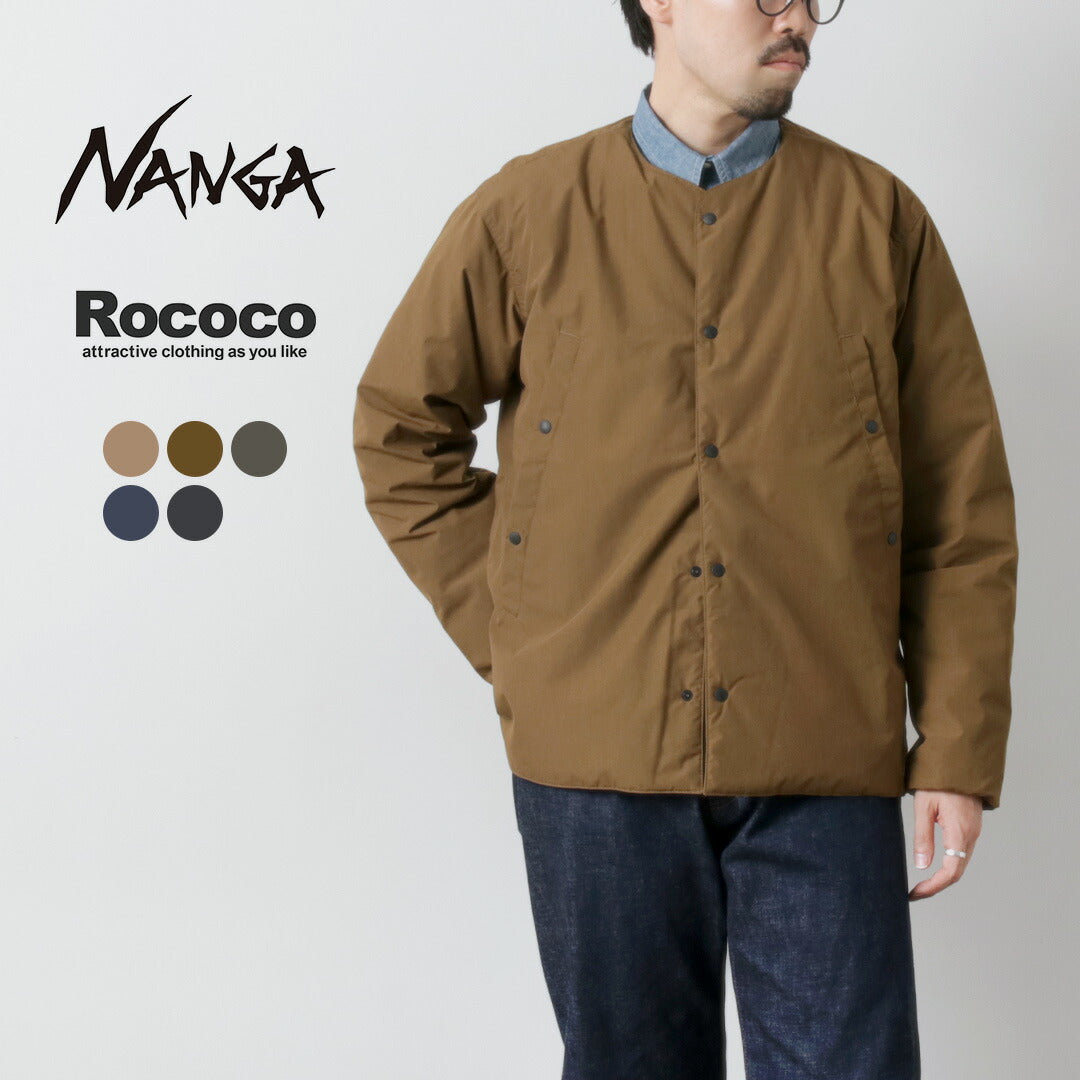 Chaqueta tipo cárdigan de plumas NANGA/HINOC Modelo 2025