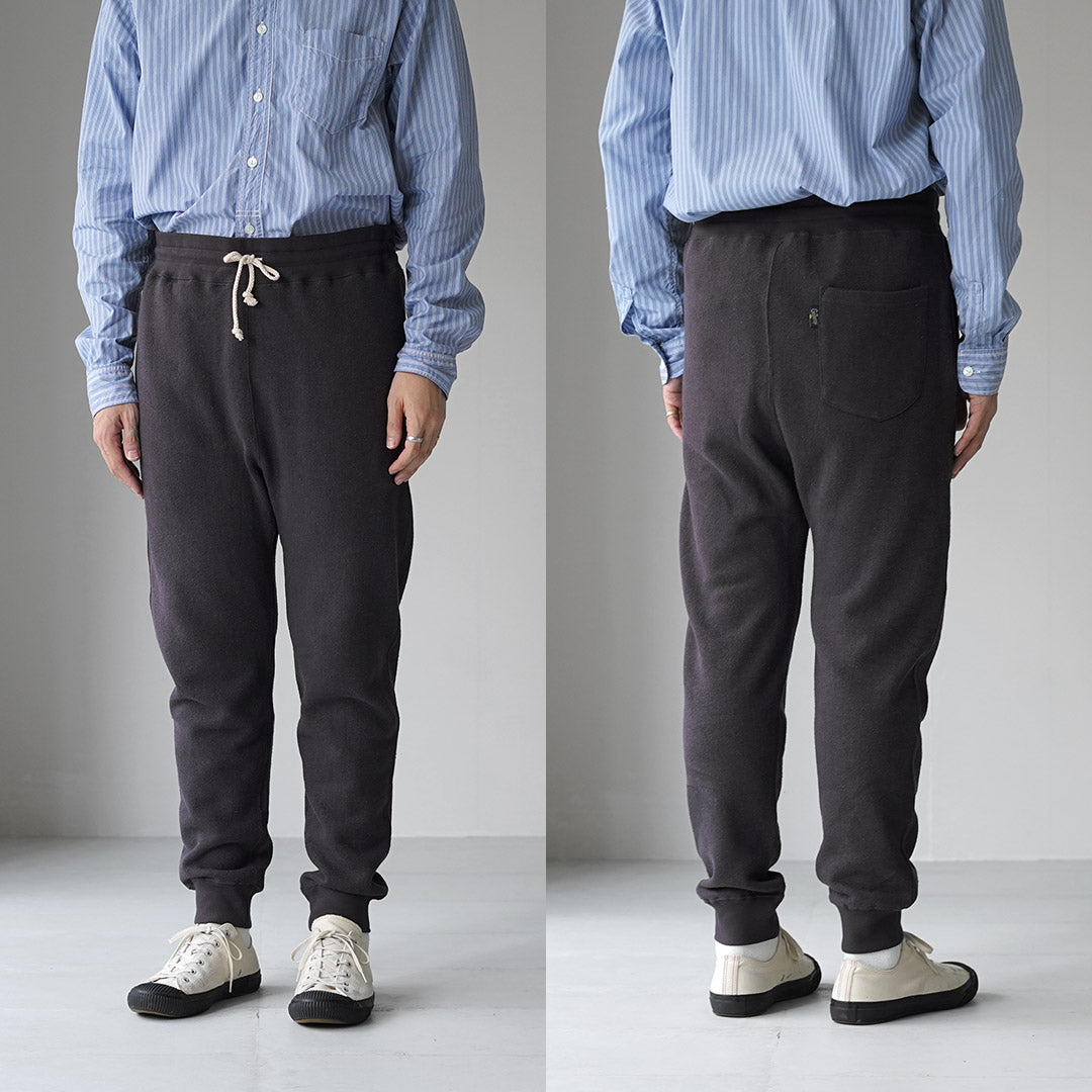 Pantalones de chándal de cáñamo de costilla delgada / gohemp