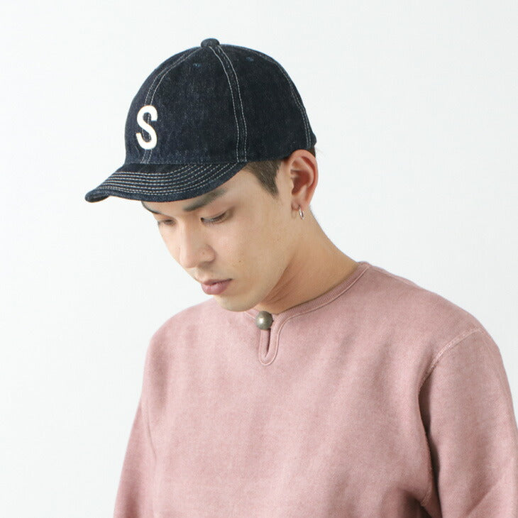 HIGHER / Selvage  DENIM CAP ONE WASH