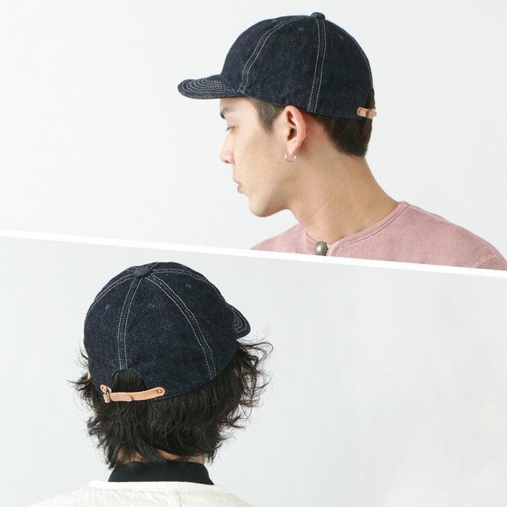 HIGHER / Selvage  DENIM CAP ONE WASH