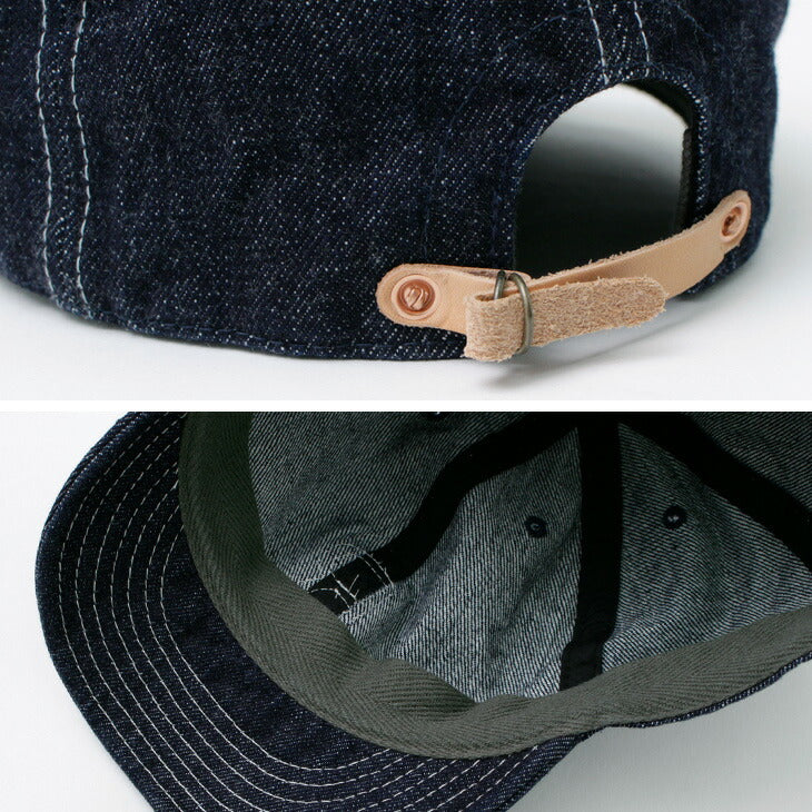 HIGHER / Selvage  DENIM CAP ONE WASH