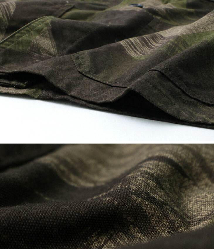FOB FACTORY / FRC003 Chaqueta camisera francesa de camuflaje