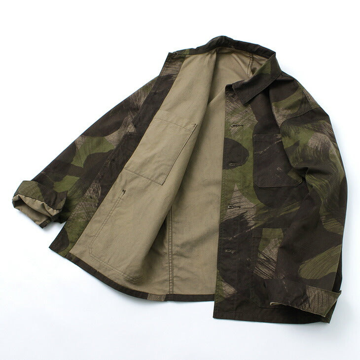 FOB FACTORY / FRC003 Chaqueta camisera francesa de camuflaje