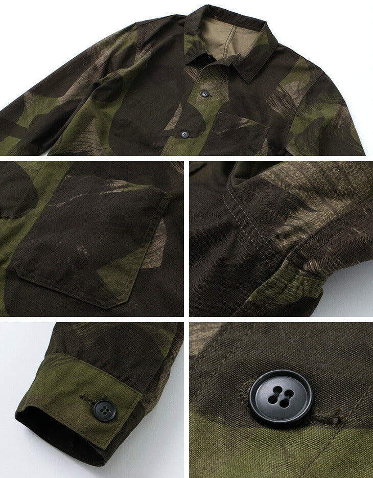FOB FACTORY / FRC003 Chaqueta camisera francesa de camuflaje