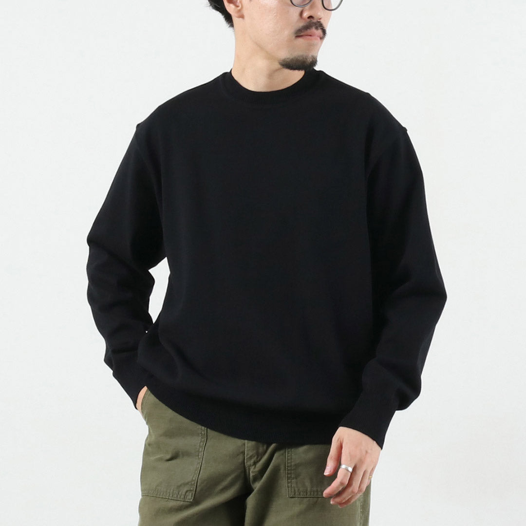 YONETOMI NEW BASIC / Wave Cotton Knit Pullover 2026 Model