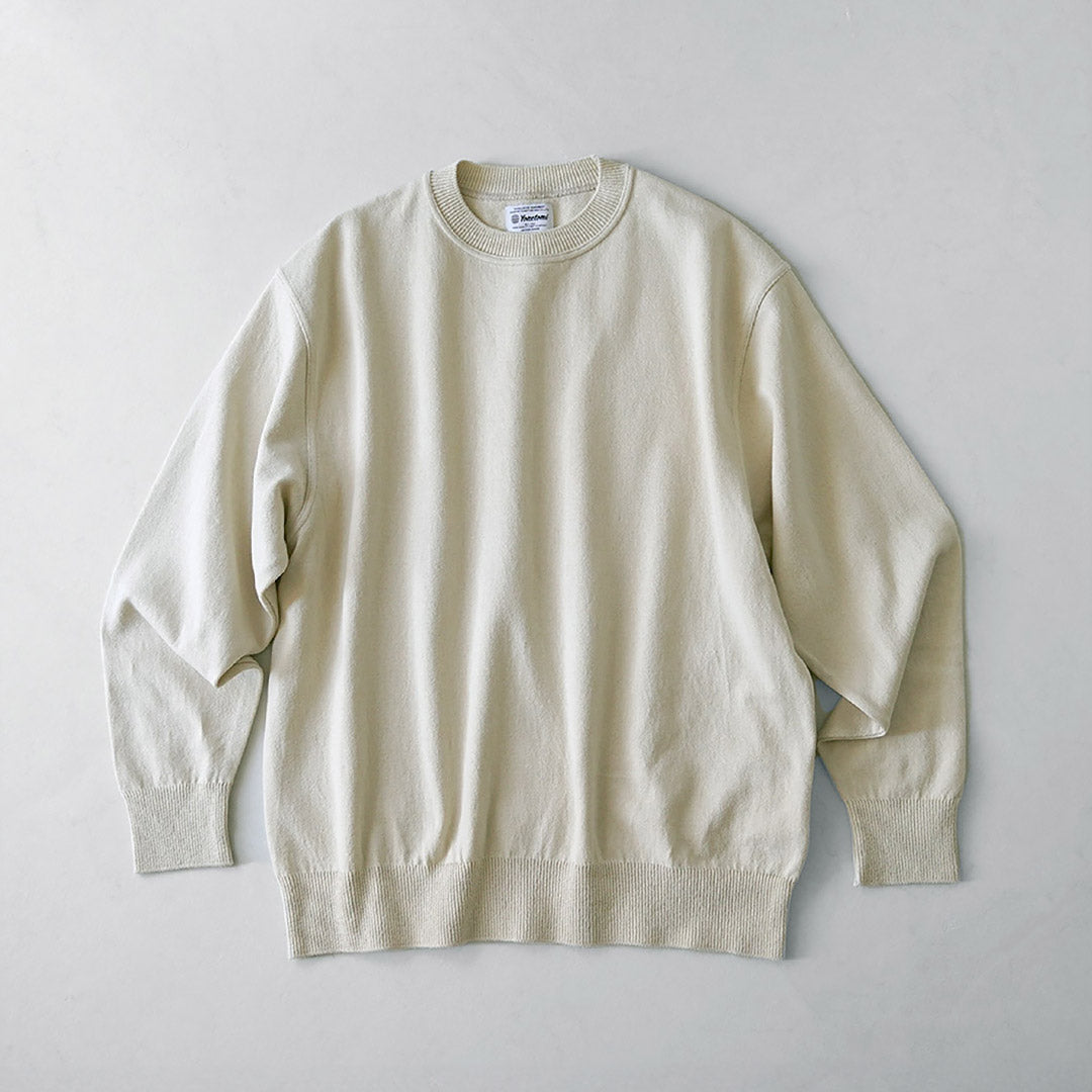 YONETOMI NEW BASIC / Wave Cotton Knit Pullover 2026 Model