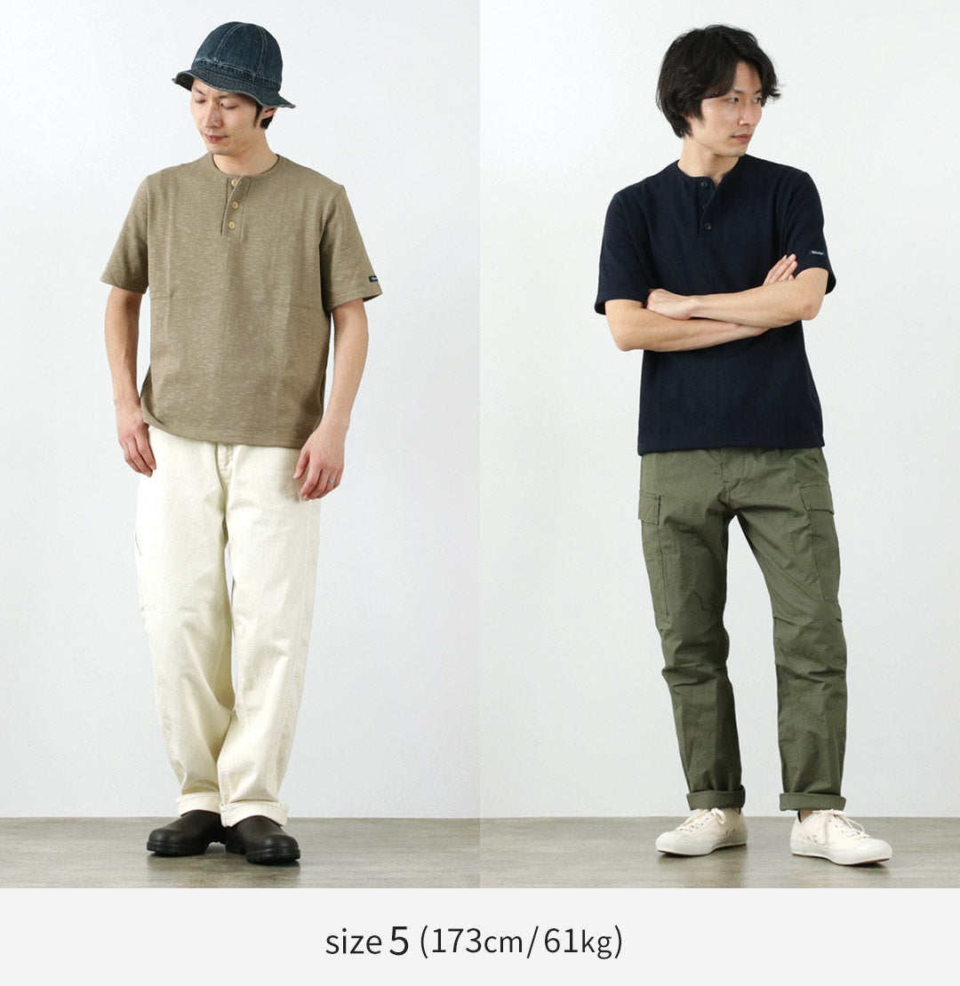 Camiseta de manga corta de HDCS / HDCS Henry Neck