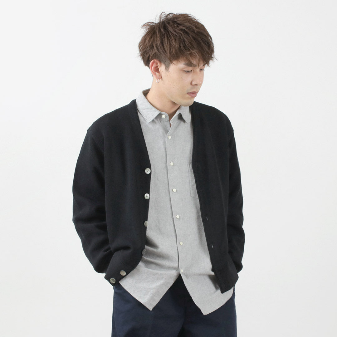 YONETOMI NEW BASIC / Gima Cotton Knit Cardigan