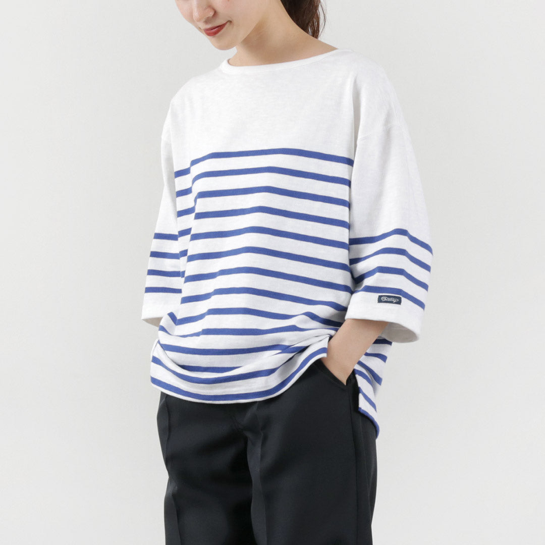 TIEASY / HDCS Big Katanuki Boat Neck T-Shirt