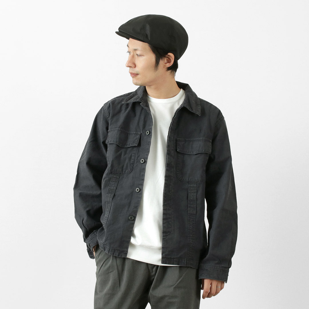 日本蓝色牛仔裤 / 编号:SILVER RJB4371S 军用疲劳夹克