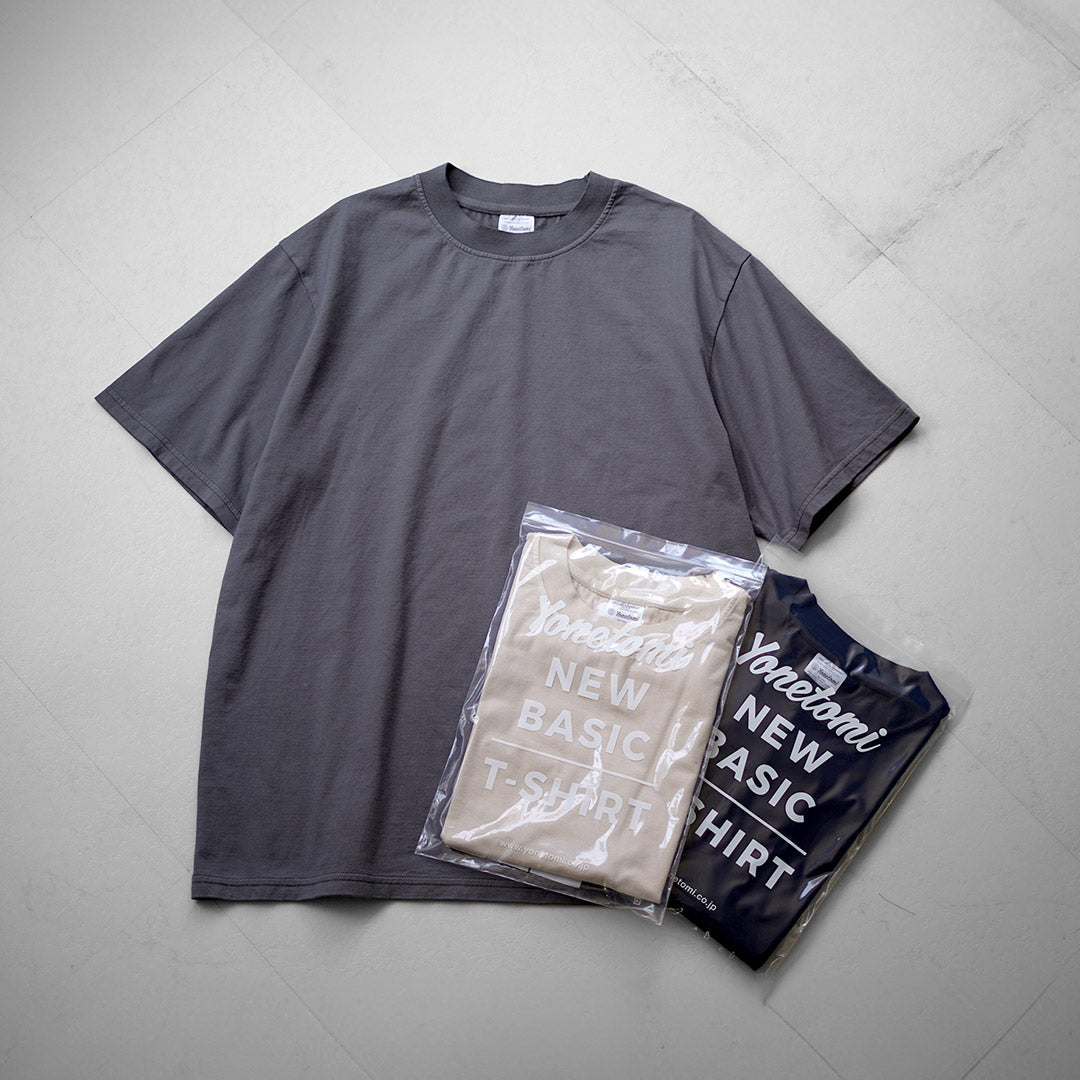 YONETOMI NEW BASIC / 成衣染色包 T 卹
