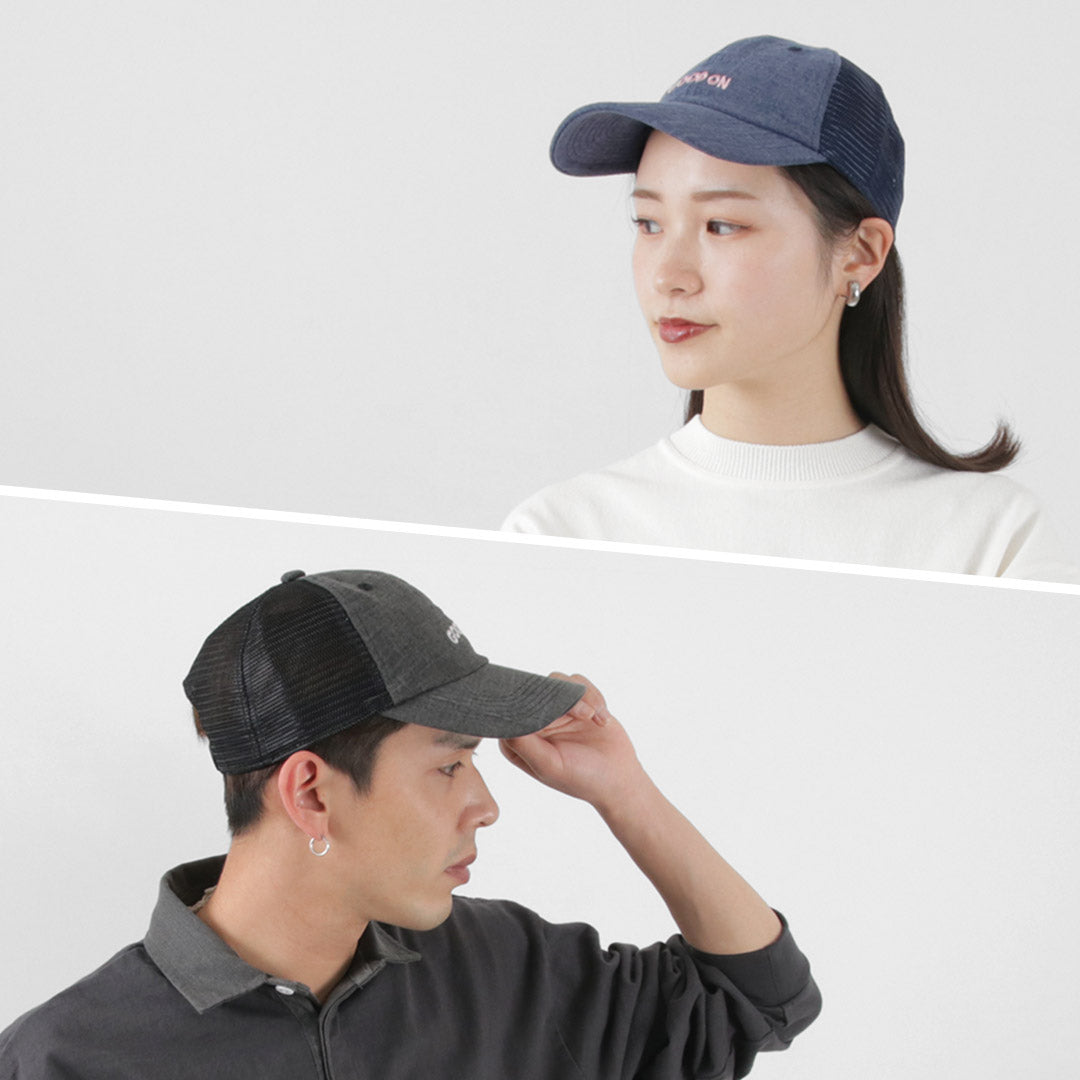 GOOD ON / TEE 메쉬 캡 GOOD ON 자수