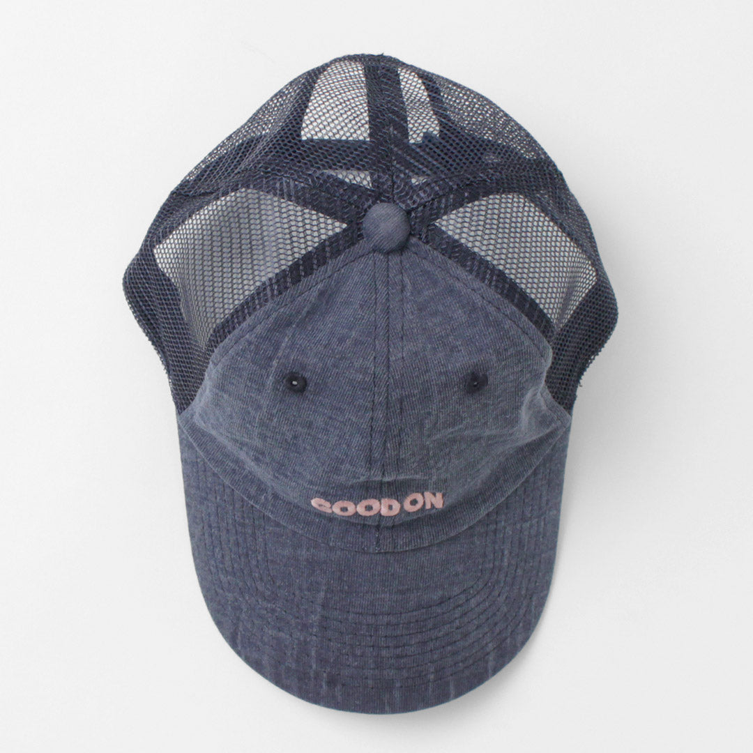 GOOD ON / TEE 메쉬 캡 GOOD ON 자수